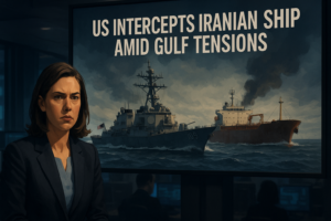 US Intercepts Iranian Ship Amid Gulf Tensions