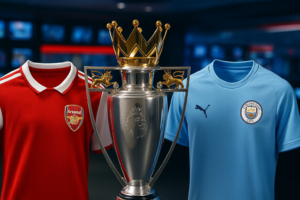 Arsenal and Man City Battle for Premier League Title