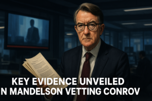 Key Evidence Unveiled in Mandelson Vetting Controversy